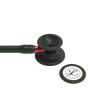 Stetoscop 3M Littmann Cardiology IV Negru capsula neagra reflexie rosu 6200 - capsula + diafragma