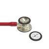 Stetoscop 3M Littmann Cardiology IV Rosu burgund, capsula sampanie 6176 - capsula + diafragma