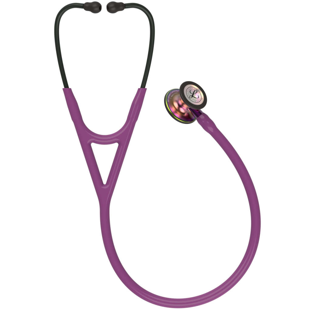 Stetoscop 3M Littmann Cardiology IV Plum capsula curcubeu reflexie violet 6205 privire de ansamblu