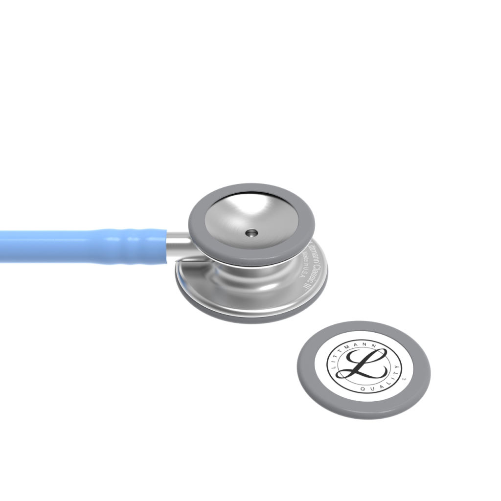 Stetoscop 3M Littmann Classic III Albastru Azur 5630 - capsula + diafragma